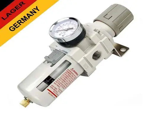 Druckminderer Druckluft Wartungseinheit Wasserabscheider Filter 3/8" Kompressor LAIZE