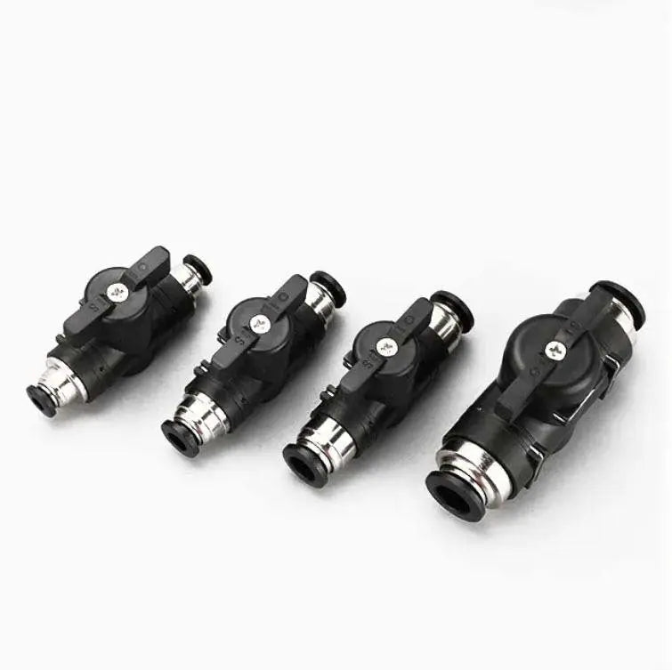 Pneumatik Absperrhahn IQS ähnl. Festo Steckanschluss 4/6/8 Absperrventile OCRIS