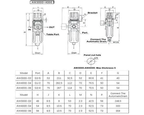 Druckminderer Druckluft Wartungseinheit Wasserabscheider Filter 3/8" Kompressor LAIZE