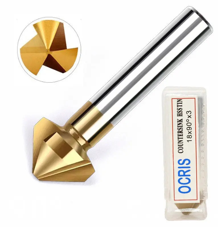 Kegelsenker Senkbohrer Entgrater 90grad HSS 6542 M2 für Edelstahl TIAN Industrie OCRIS