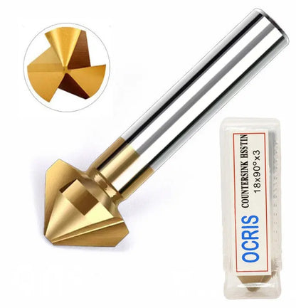 Kegelsenker Senkbohrer Entgrater 90grad HSS 6542 M2 für Edelstahl TIAN Industrie OCRIS
