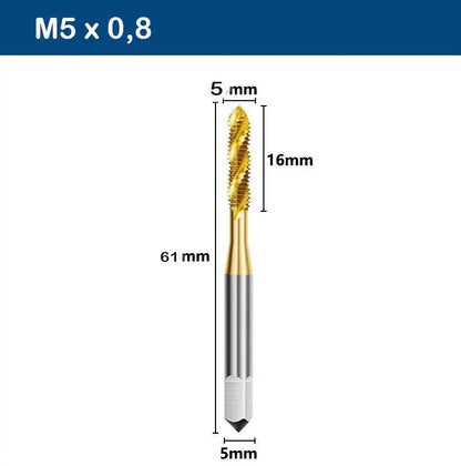 HSSE Maschinengewindebohrer Gewindeschneider Gewindebohrer Sackloch Edelstahl OCRIS