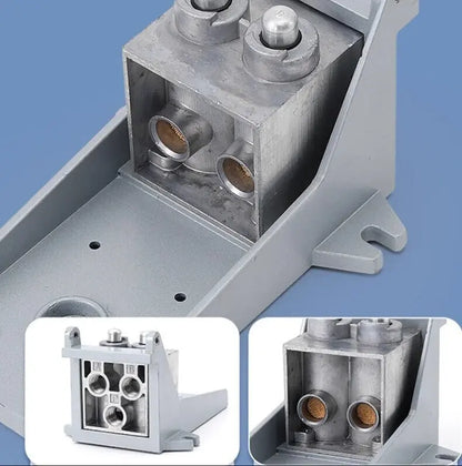 Pneumatik Ventil Fußschalter 5/2 Wege Taster 1/4" Anschluß Taster Schalldämpfer Ocris
