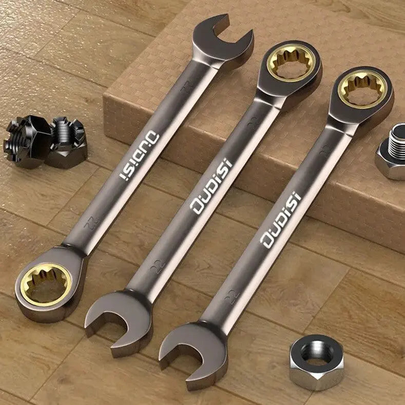 Ringmaul Ratschenschlüssel 8-24 mm Maul-Ringratschenschlüssel Knarrenschlüssel BoLian