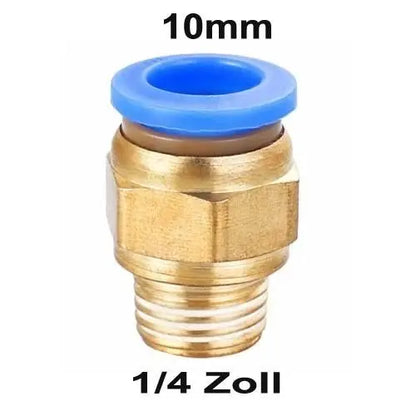 Steckverschraubung wie IQS/Festo Druckluft PU Schlauch Pneumatik Sparset Ocris