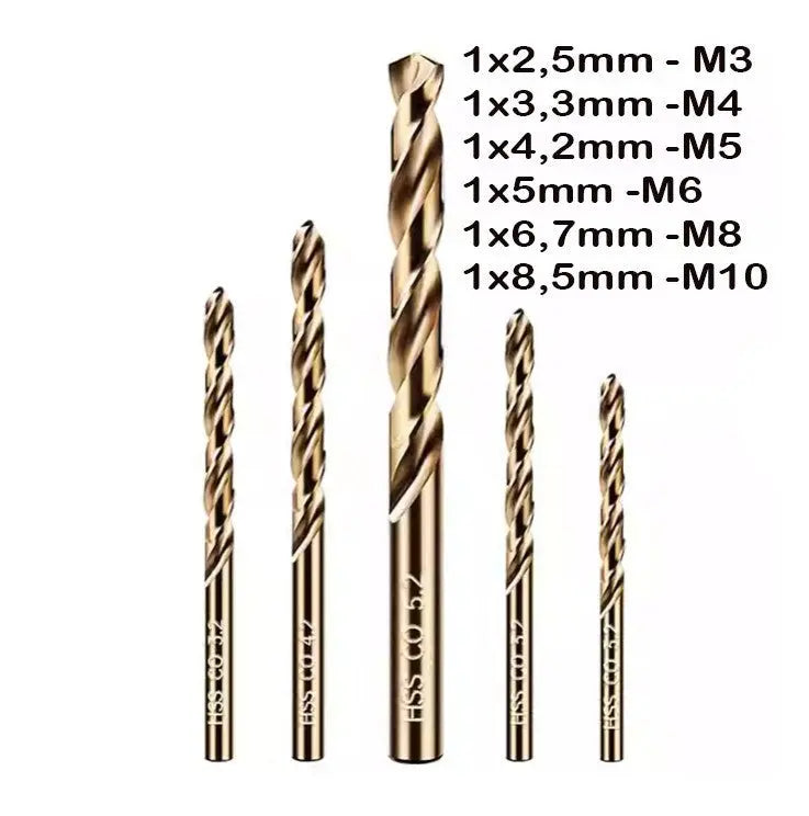 HSSE Maschinengewindebohrer Gewindeschneider Gewindebohrer Sackloch Edelstahl OCRIS