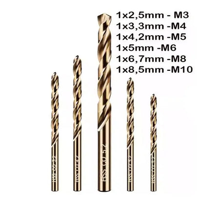 HSSE Maschinengewindebohrer Gewindeschneider Gewindebohrer Sackloch Edelstahl OCRIS