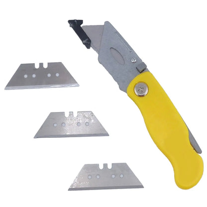 Cuttermesser Teppichmesser Cutter Kartonmesser mit Ersatzklingen 3er Set Ocris