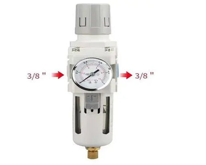 Druckminderer Druckluft Wartungseinheit Wasserabscheider Filter 3/8" Kompressor LAIZE
