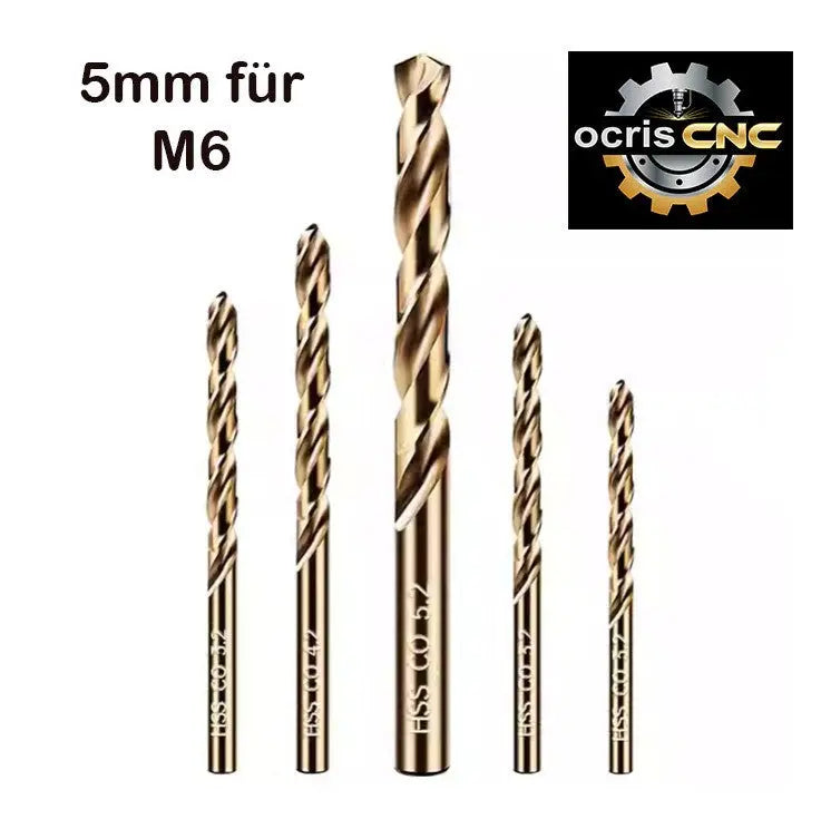 HSSE Maschinengewindebohrer Gewindeschneider Gewindebohrer Sackloch Edelstahl OCRIS