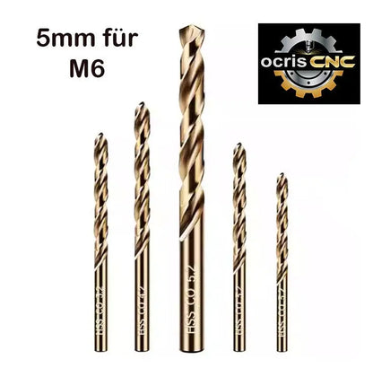 HSSE Maschinengewindebohrer Gewindeschneider Gewindebohrer Sackloch Edelstahl OCRIS