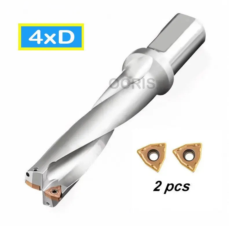 Vollbohrer 4xD 17 mit Innenkühlung Wendeplattenbohrer U Drill WC03 OCRIS