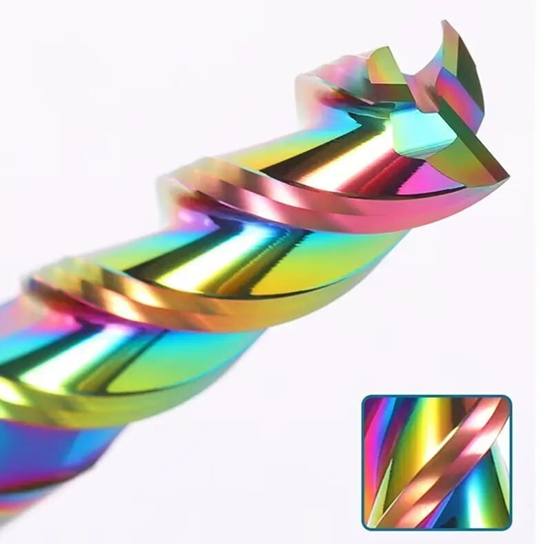 Fräser Aluminium Kunststoffe Beschichtung, Hartmetall, HRC55 6x6x 50 3 Schneiden Ocris