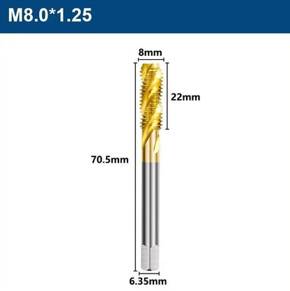HSSE Maschinengewindebohrer Gewindeschneider Gewindebohrer Sackloch Edelstahl OCRIS