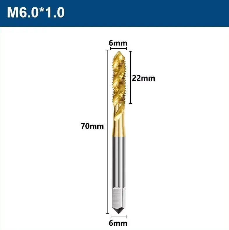 HSSE Maschinengewindebohrer Gewindeschneider Gewindebohrer Sackloch Edelstahl OCRIS