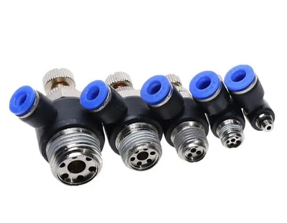 Pneumatik Drosselventil Ventil Luft SystemFesto Steckverbinder Druckluft Drossel Ocris