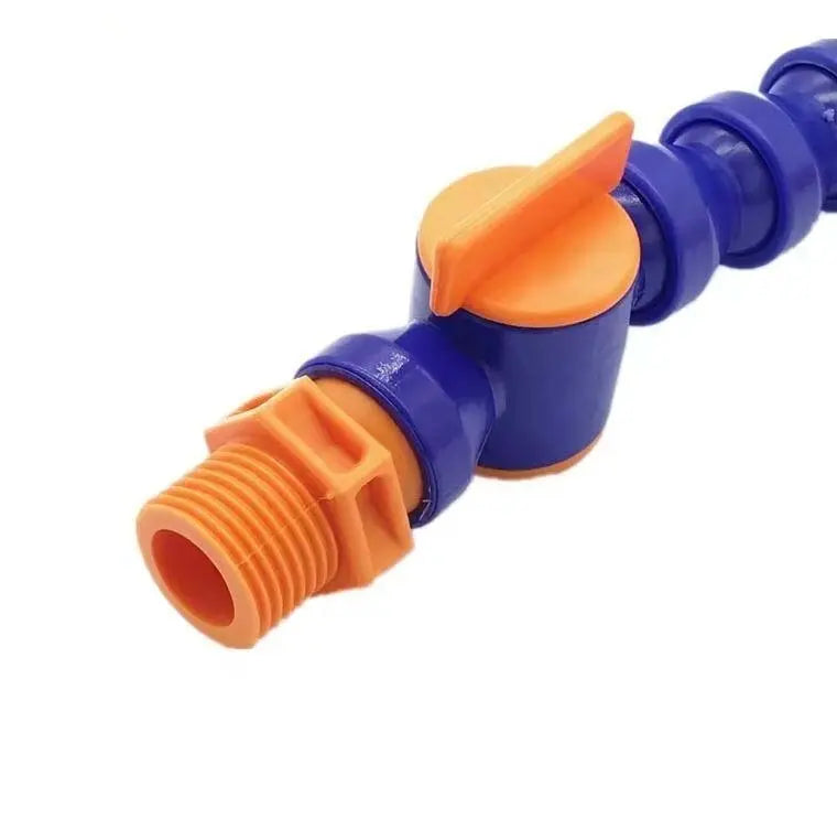 Gelenkschlauch Kühlmittelschlauch Kühlmittelleitung 1/4"-3/8"-1/2"40cm Sperrhahn LAIZE