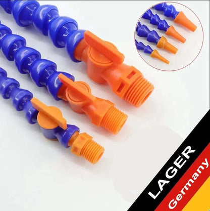 Gelenkschlauch Kühlmittelschlauch Kühlmittelleitung 1/4"-3/8"-1/2"40cm Sperrhahn LAIZE