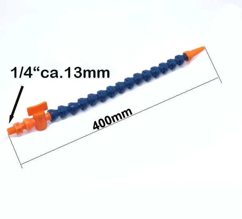 Gelenkschlauch Kühlmittelschlauch Kühlmittelleitung 1/4"-3/8"-1/2"40cm Sperrhahn LAIZE