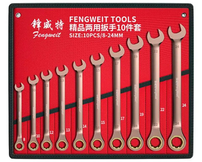 Ringmaul Ratschenschlüssel 8-24 mm Maul-Ringratschenschlüssel Knarrenschlüssel BoLian