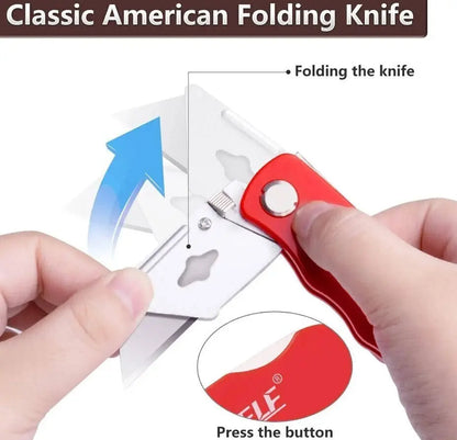 Cuttermesser Teppichmesser Cutter Kartonmesser mit Ersatzklingen 3er Set Ocris