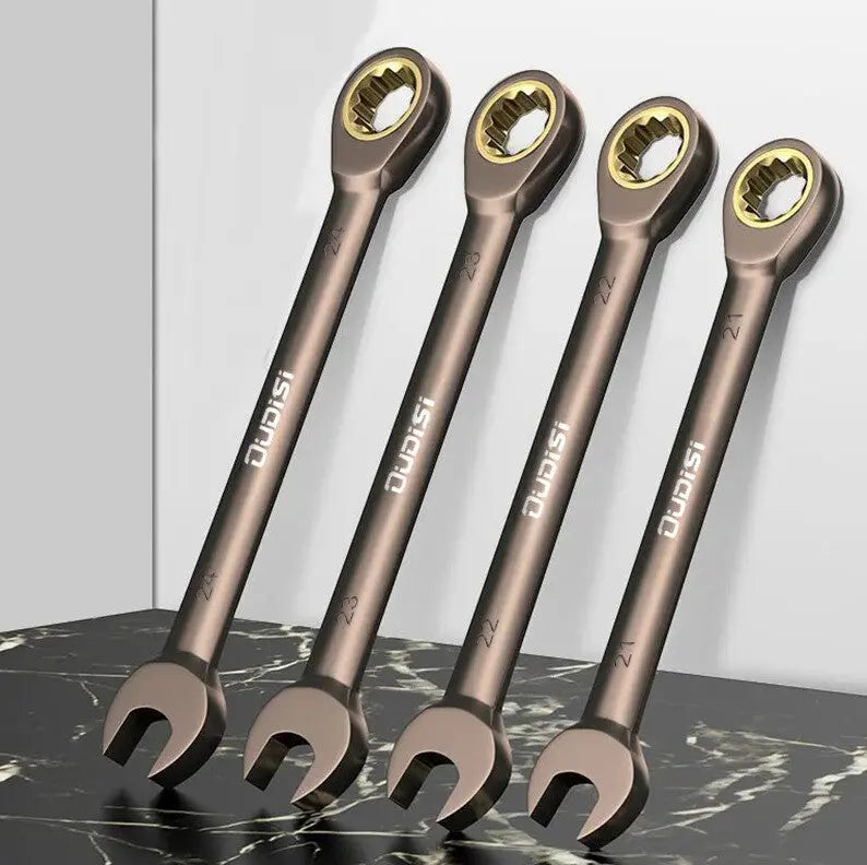 Ringmaul Ratschenschlüssel 8-24 mm Maul-Ringratschenschlüssel Knarrenschlüssel BoLian