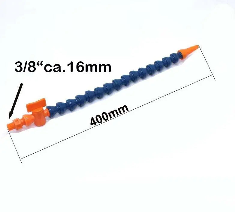Gelenkschlauch Kühlmittelschlauch Kühlmittelleitung 1/4"-3/8"-1/2"40cm Sperrhahn LAIZE