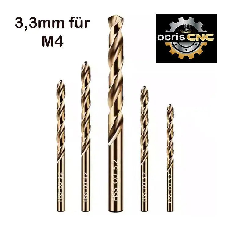 HSSE Maschinengewindebohrer Gewindeschneider Gewindebohrer Sackloch Edelstahl OCRIS