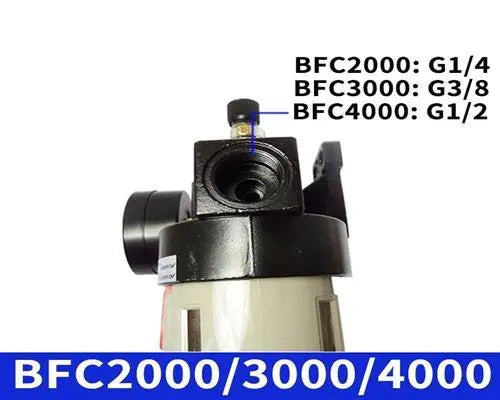 Druckluft Wartungseinheit Druckminderer Wasserabscheider Oeler 3/8 Zoll BFC3000 LAIZE