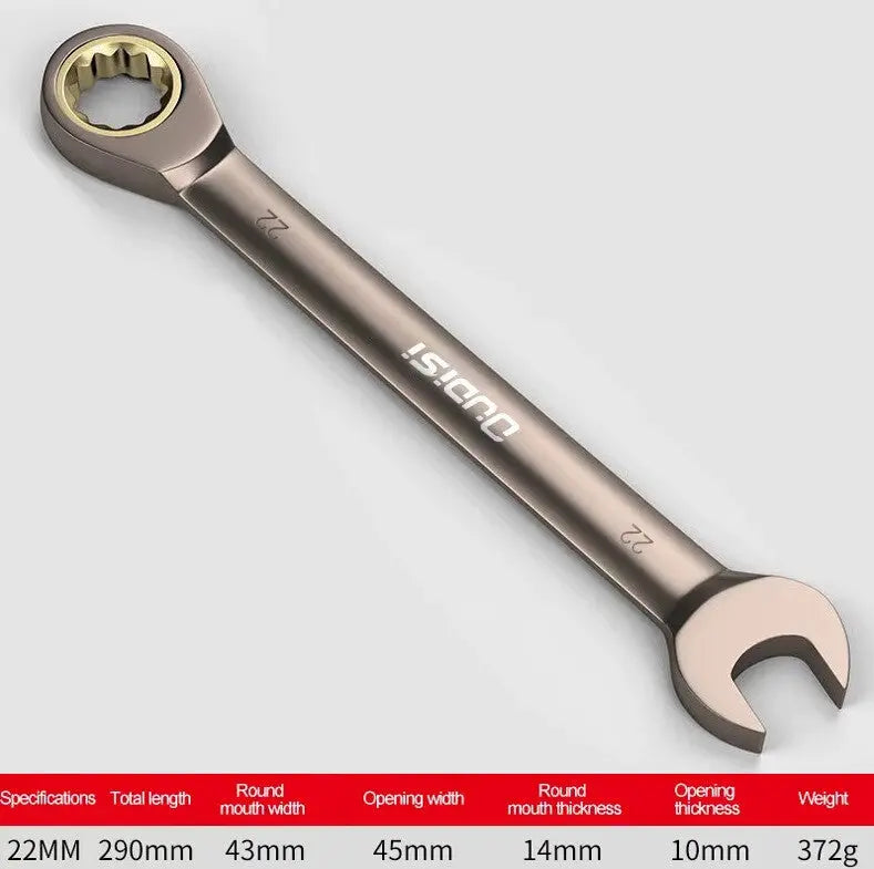 Ringmaul Ratschenschlüssel 8-24 mm Maul-Ringratschenschlüssel Knarrenschlüssel BoLian