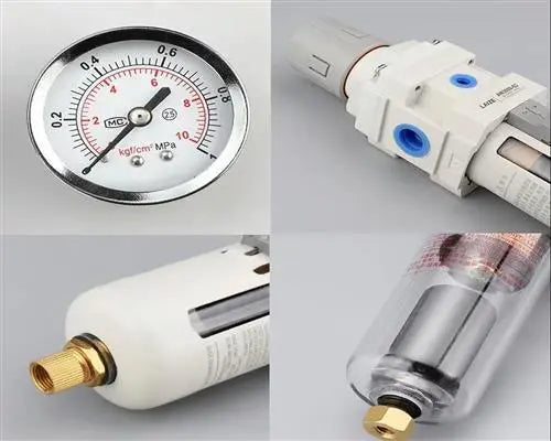 Druckminderer Druckluft Wartungseinheit Wasserabscheider Filter 3/8" Kompressor LAIZE