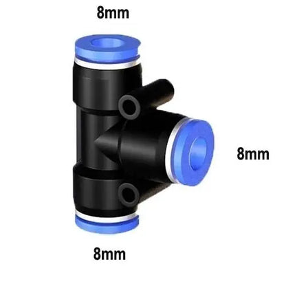 Steckverschraubung wie IQS/Festo Druckluft PU Schlauch Pneumatik Sparset Ocris