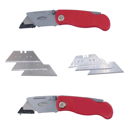 Cuttermesser Teppichmesser Cutter Kartonmesser mit Ersatzklingen 3er Set Ocris