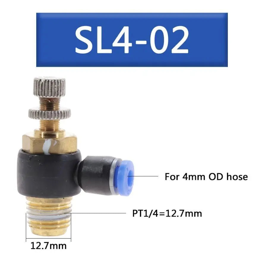 Pneumatik Drosselventil Ventil Luft SystemFesto Steckverbinder Druckluft Drossel Ocris