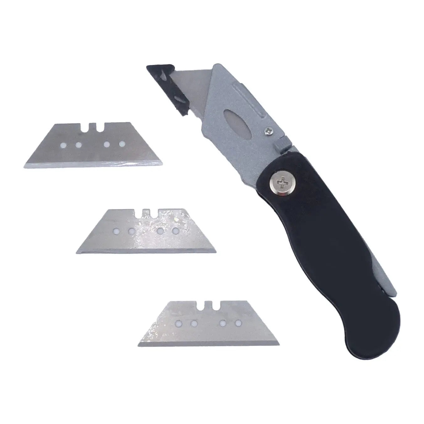 Cuttermesser Teppichmesser Cutter Kartonmesser mit Ersatzklingen 3er Set Ocris