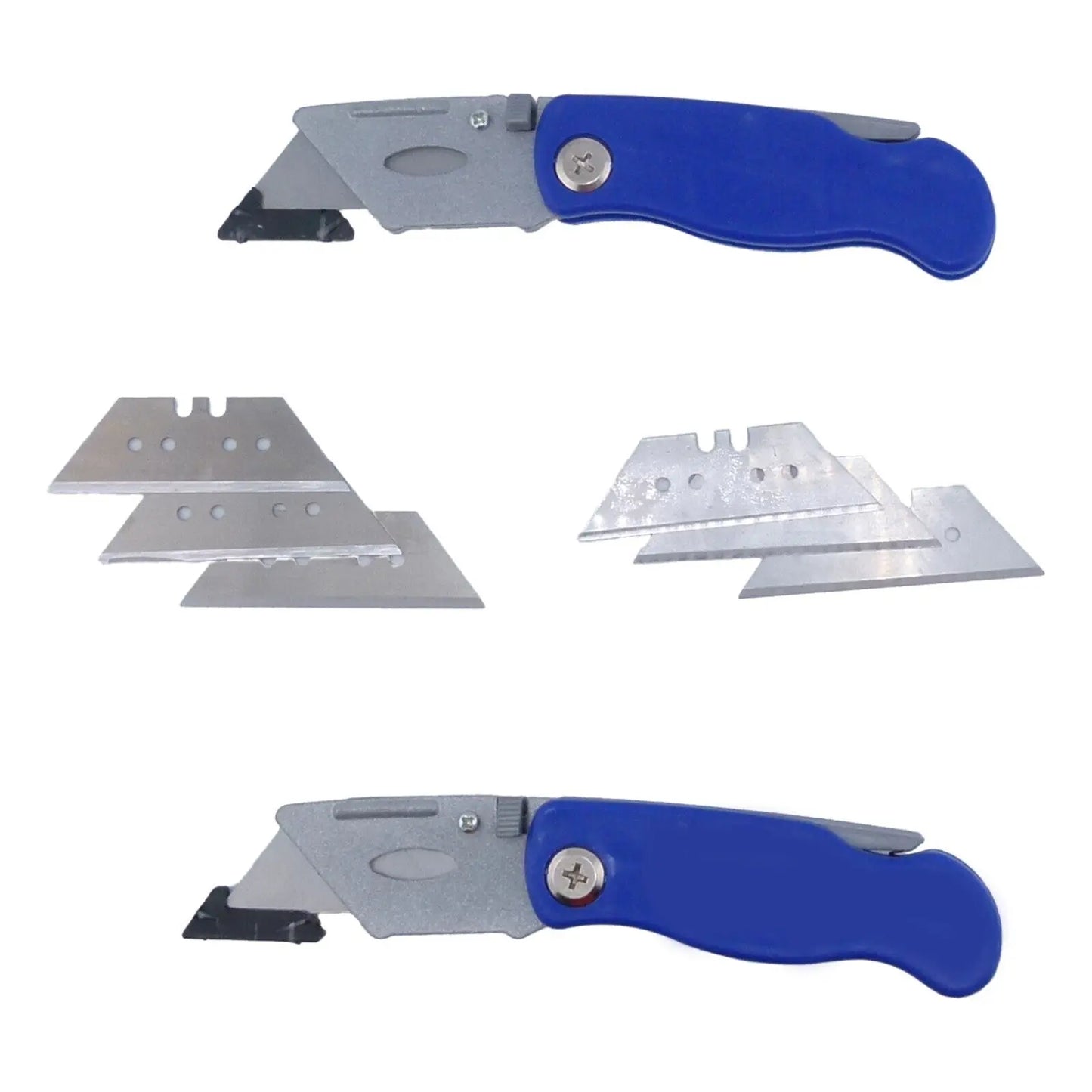 Cuttermesser Teppichmesser Cutter Kartonmesser mit Ersatzklingen 3er Set Ocris
