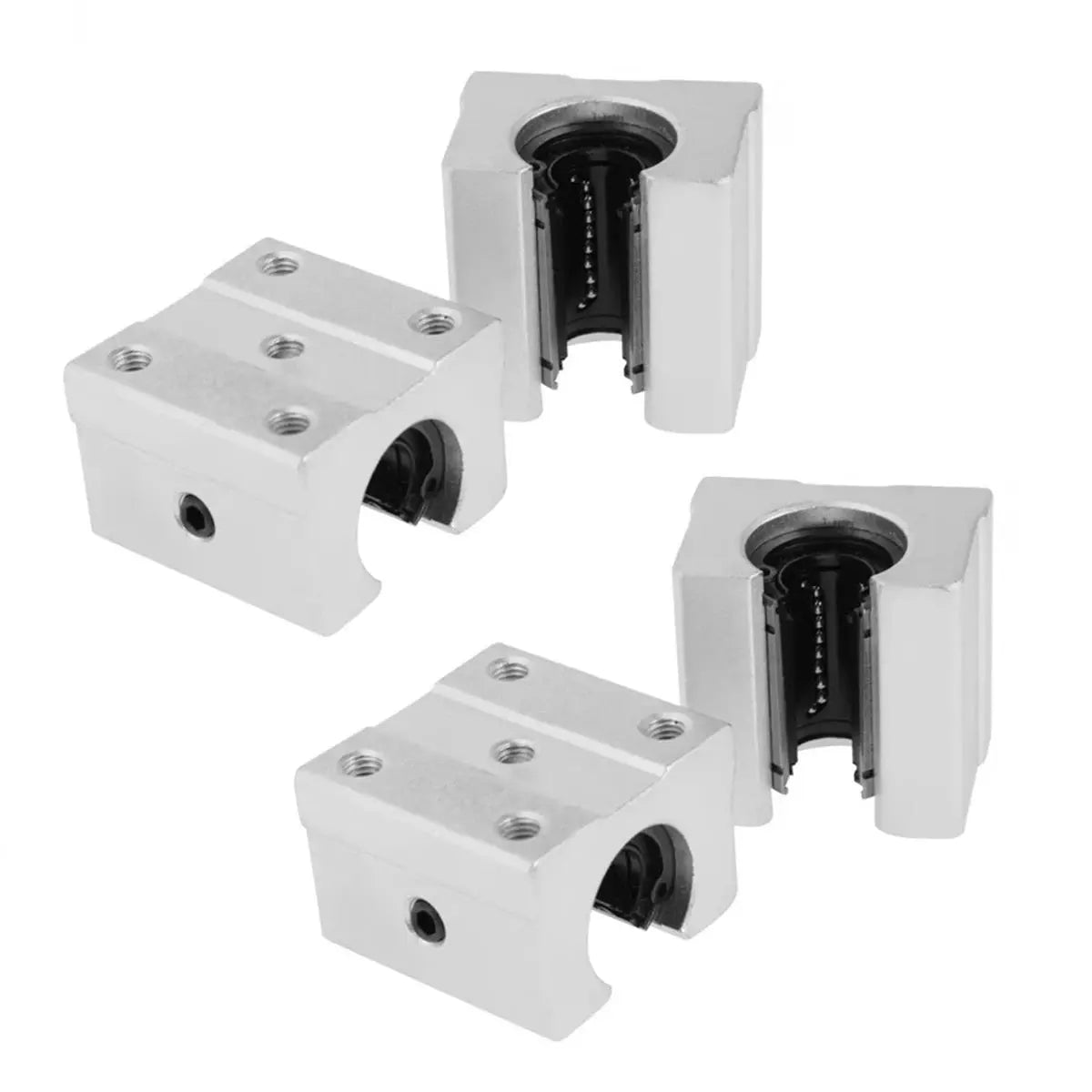 Linearschienen-Set SBR12 SBR16 SBR20 SBR25 300 400 500 600 800 1000 1200 mm 2 Stück Linearführung + 4 Stück Blocklager für CNC-Teil Ocris CNC Tools