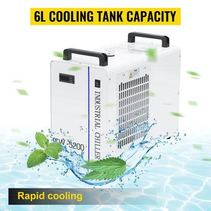 Vevor laser gravur maschine kühler thermolyse industrieller wasserkühler Ocris CNC Tools