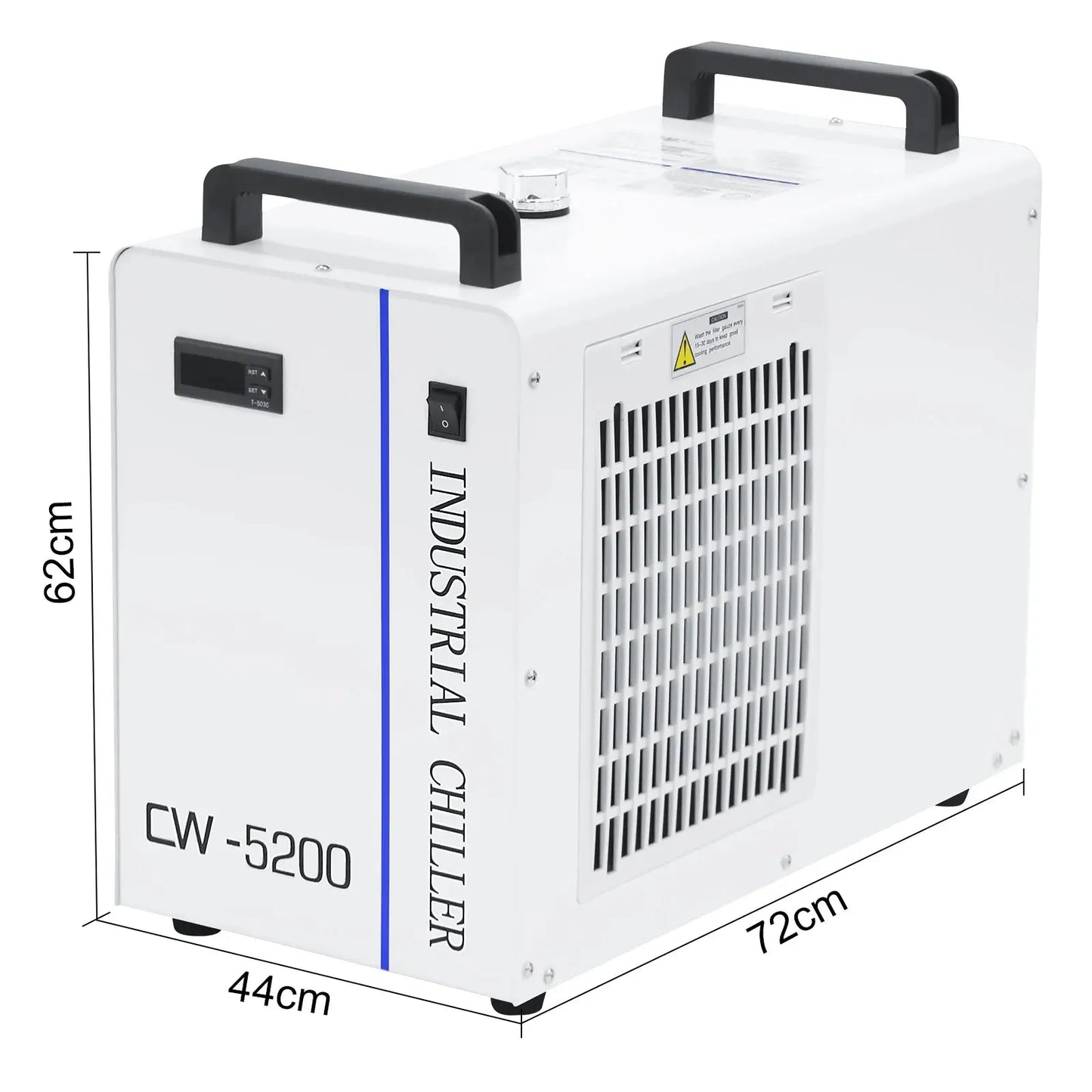 Sihao CNC Industrie Wasserkühler CW-5200 CW-5000 Lasergraviermaschine Wasserkühler für 80W-130W CO2-Glaslaslaserröhrenkühlung Ocris CNC Tools