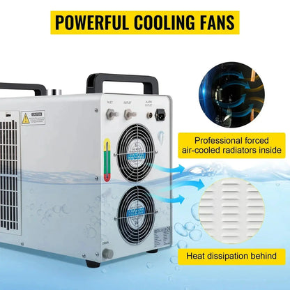 Vevor laser gravur maschine kühler thermolyse industrieller wasserkühler Ocris CNC Tools