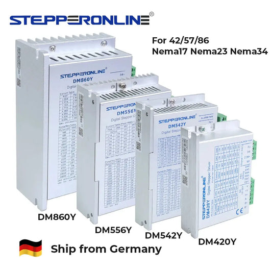 Digitaler Schrittmotortreiber DM542Y DM556Y DM860Y Treiber für Nema17 Nema23 Nema24 Nema34 42/57/86 Schrittmotor Ocris CNC Tools
