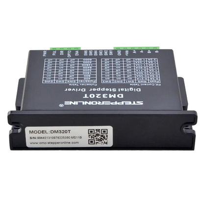 DM320T Digitaler Schrittmotortreiber 0,3–2,2 A 10–30 VDC 2-Phasen-Schrittmotor-Controller für Nema 8,11,14,16,17 Schrittmotor Ocris CNC Tools