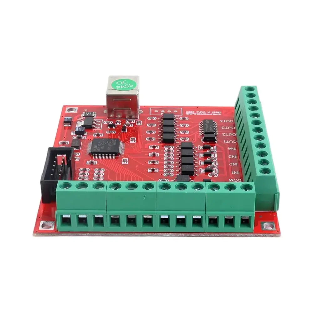 4-Achsen-CNC-Breakout-Board-Controller 100 kHz Steuerkarte USB-Steuerung für Mach3 für Gravierfräsmaschine Ocris CNC Tools